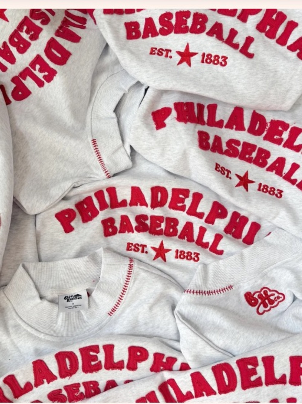 Philadelphia Phillies baseball Mockneck Sweatshirt